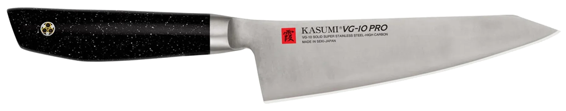 VG-10 PRO Nóż japoński do trybowania szeroki kuty 14 cm / KASUMI
