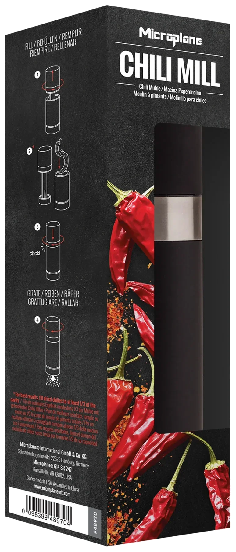 GOURMET Zestaw do papryczek chilli / MICROPLANE