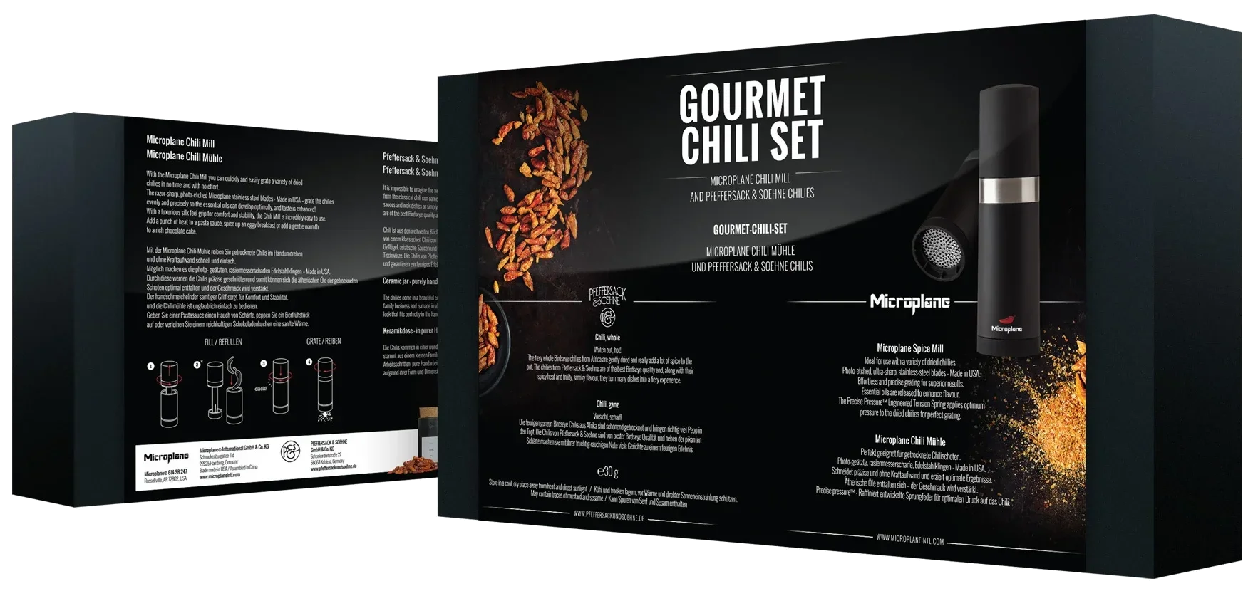 GOURMET Zestaw do papryczek chilli / MICROPLANE