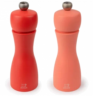 TAHITI DUO Zestaw do soli i pieprzu 15 cm Fire / PEUGEOT