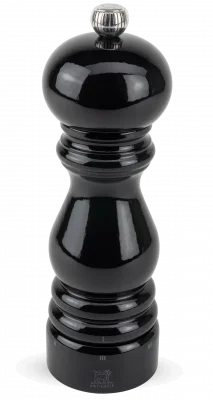 PARIS Młynek o soli 18 cm, czarny lakier, u-select