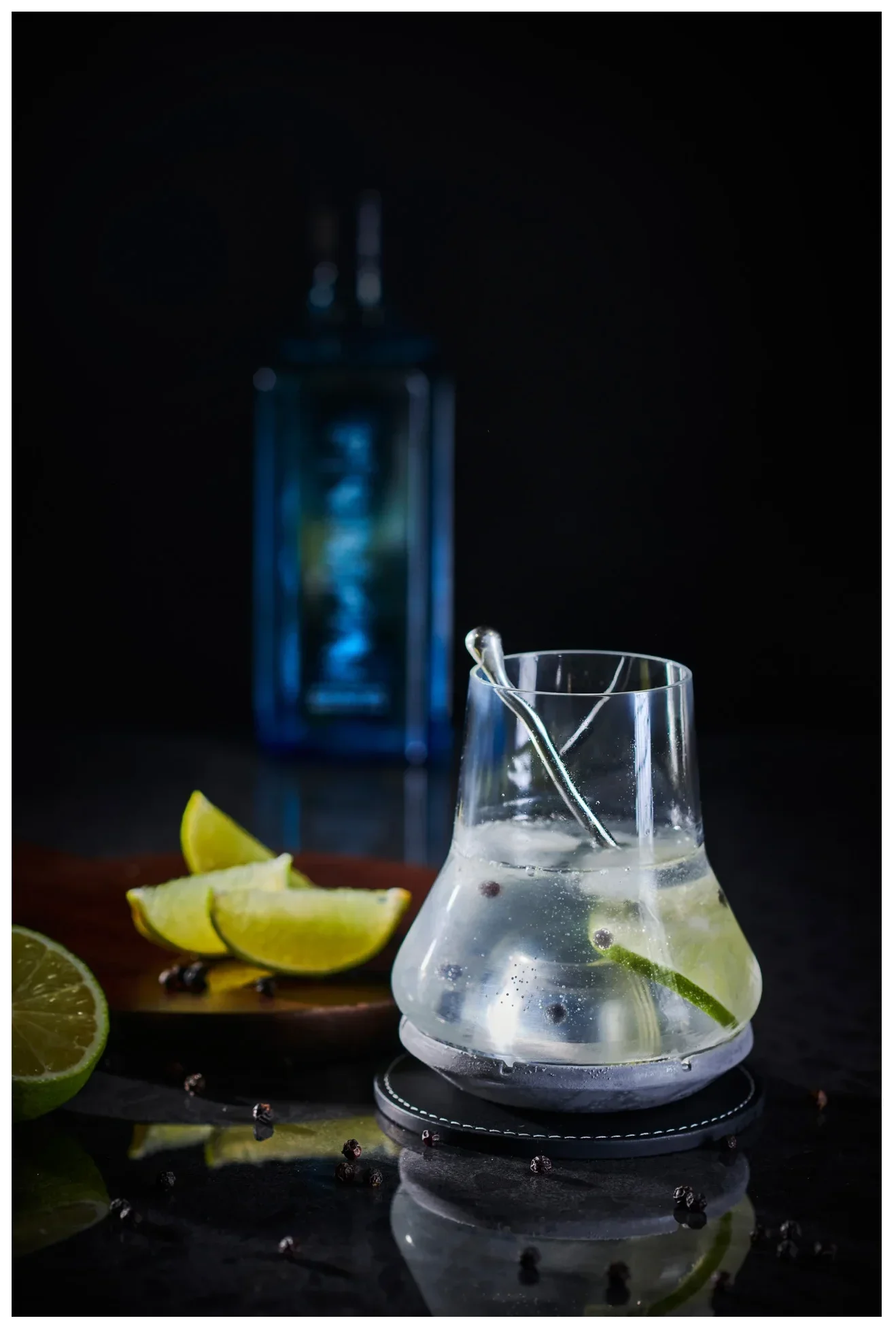 LES IMPITOYABLES  Szklanka do degustacji whisky z podstawą chłodzącą / PEUGEOT