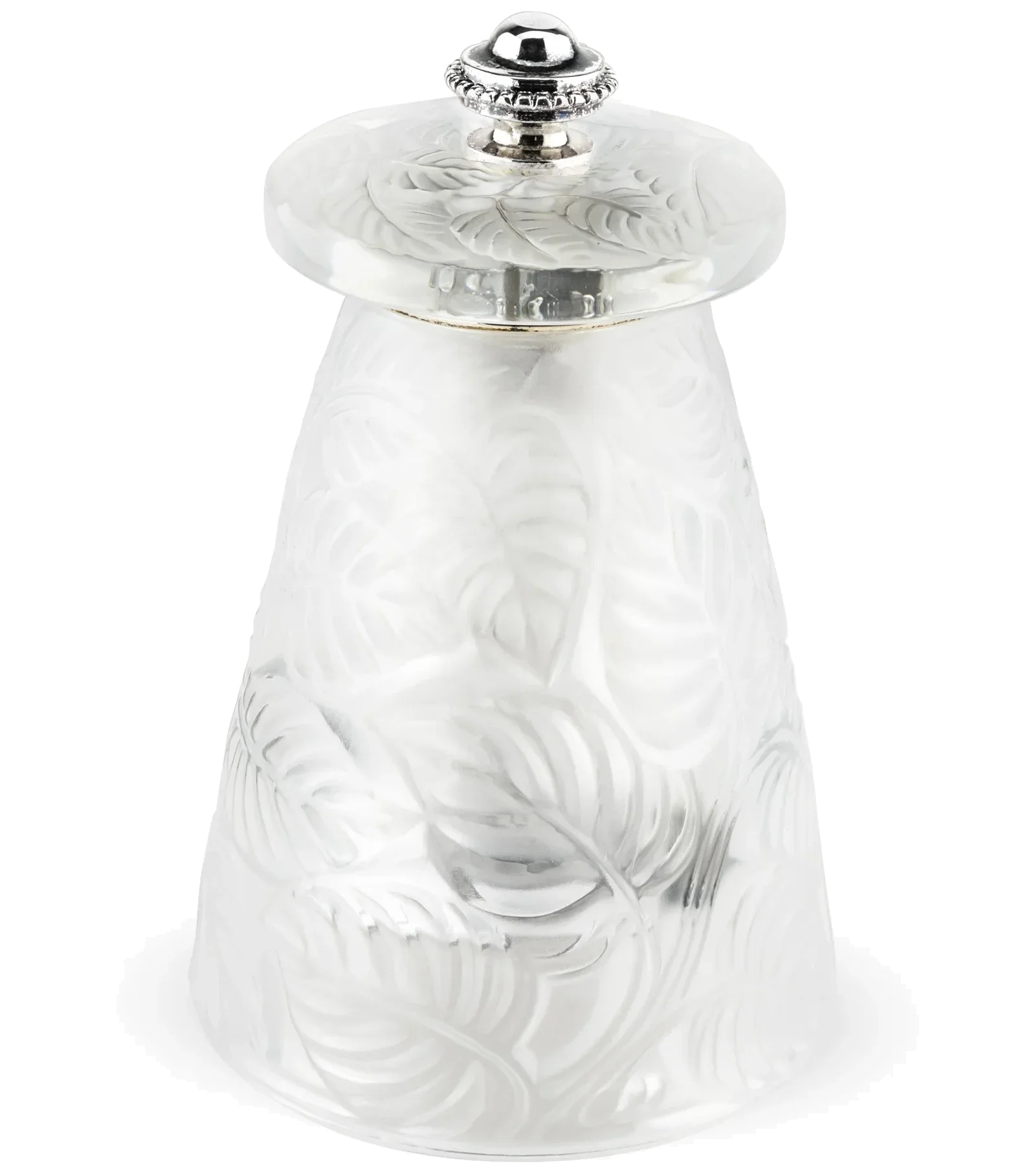 LALIQUE Młynek do  soli z kryształu Lalique 9 cm / PEUGEOT
