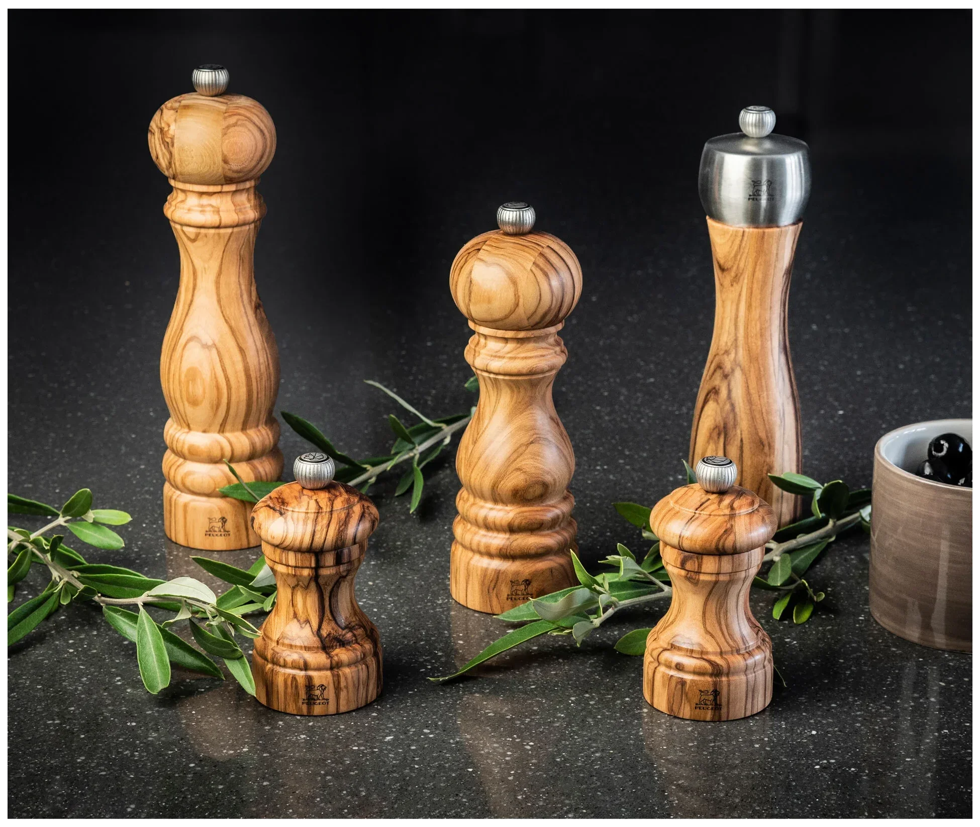 PEUGEOT Młynek do soli BISTRO OLIVIER 10 cm