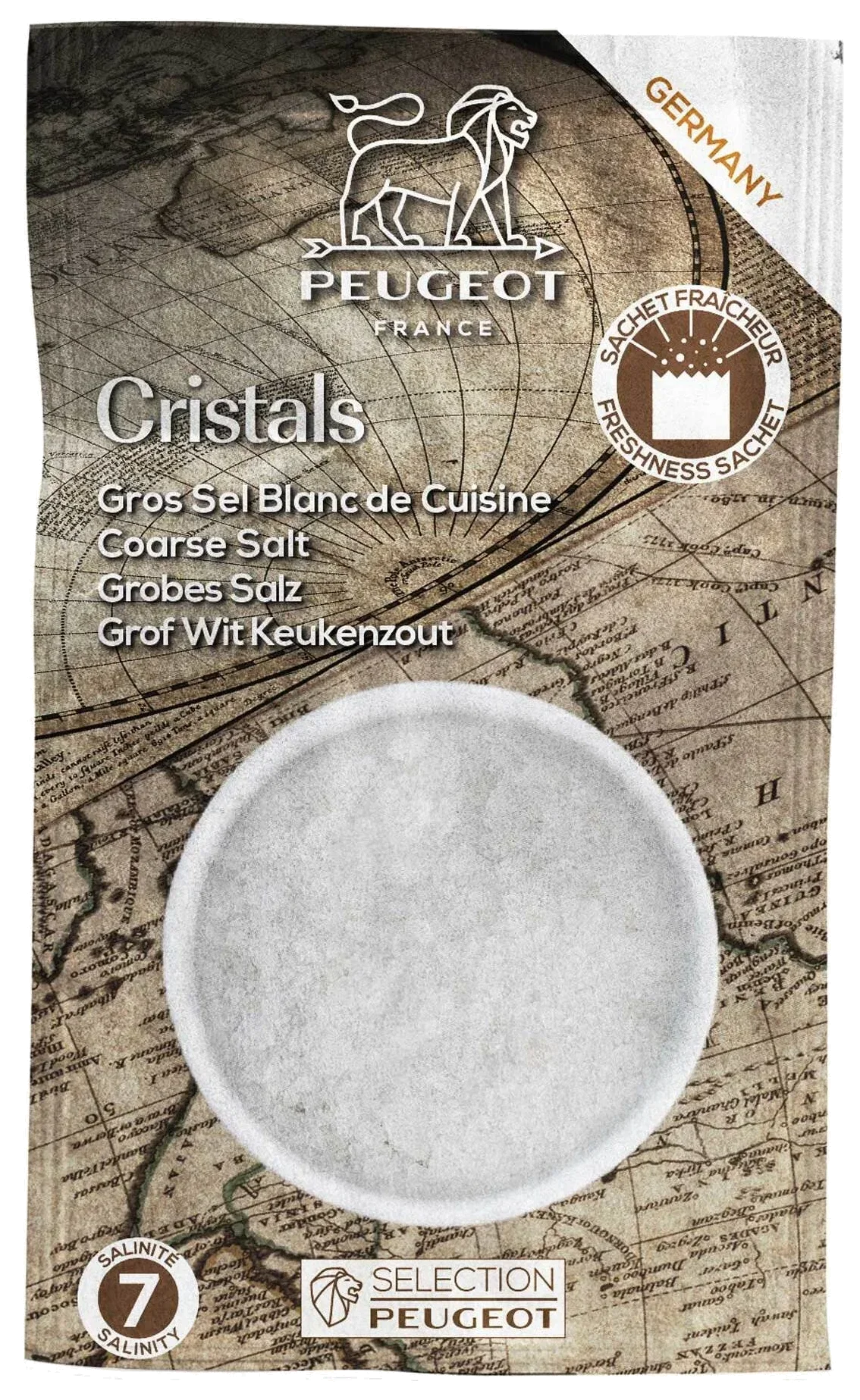 WHITE SALT Sól biała Niemcy 350 g / PEUGEOT