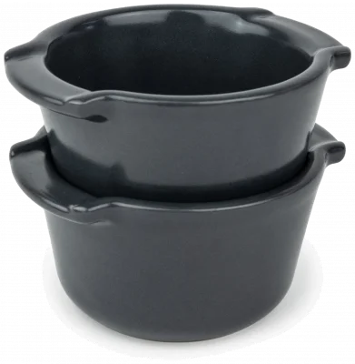 APPOLIA Ramekin 200 ml (2 szt.) grafitowy / PEUGEOT