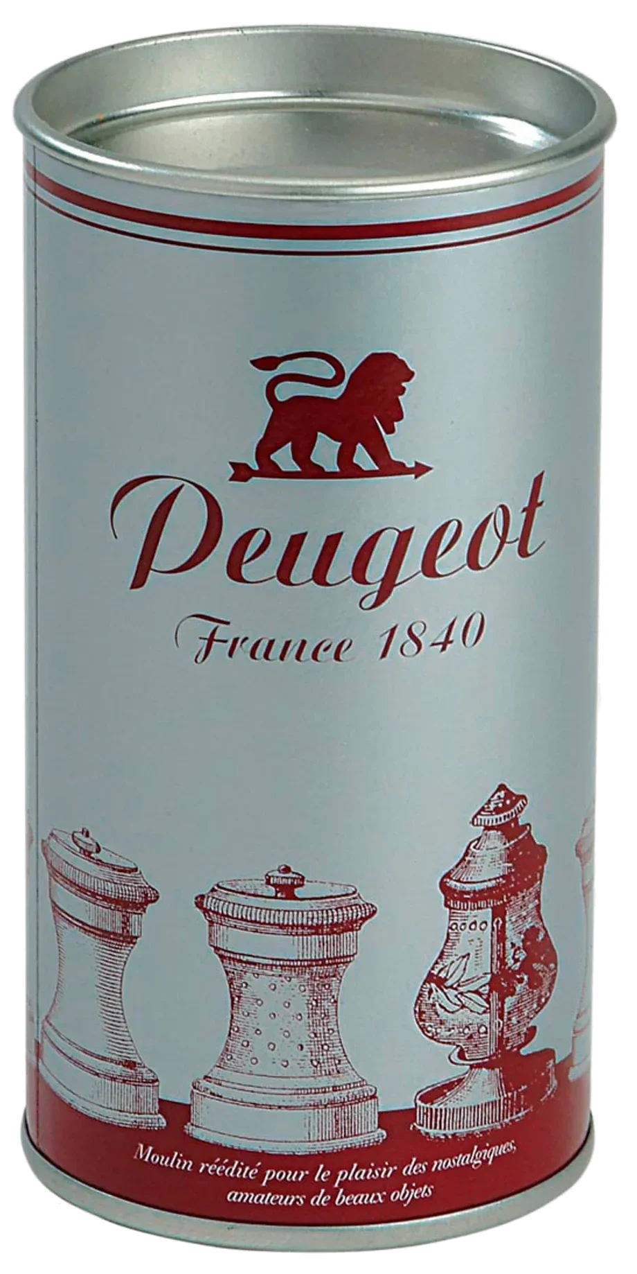 MIGNONNETTE Młynek do pieprzu 10 cm posrebrzany mosiądz / PEUGEOT