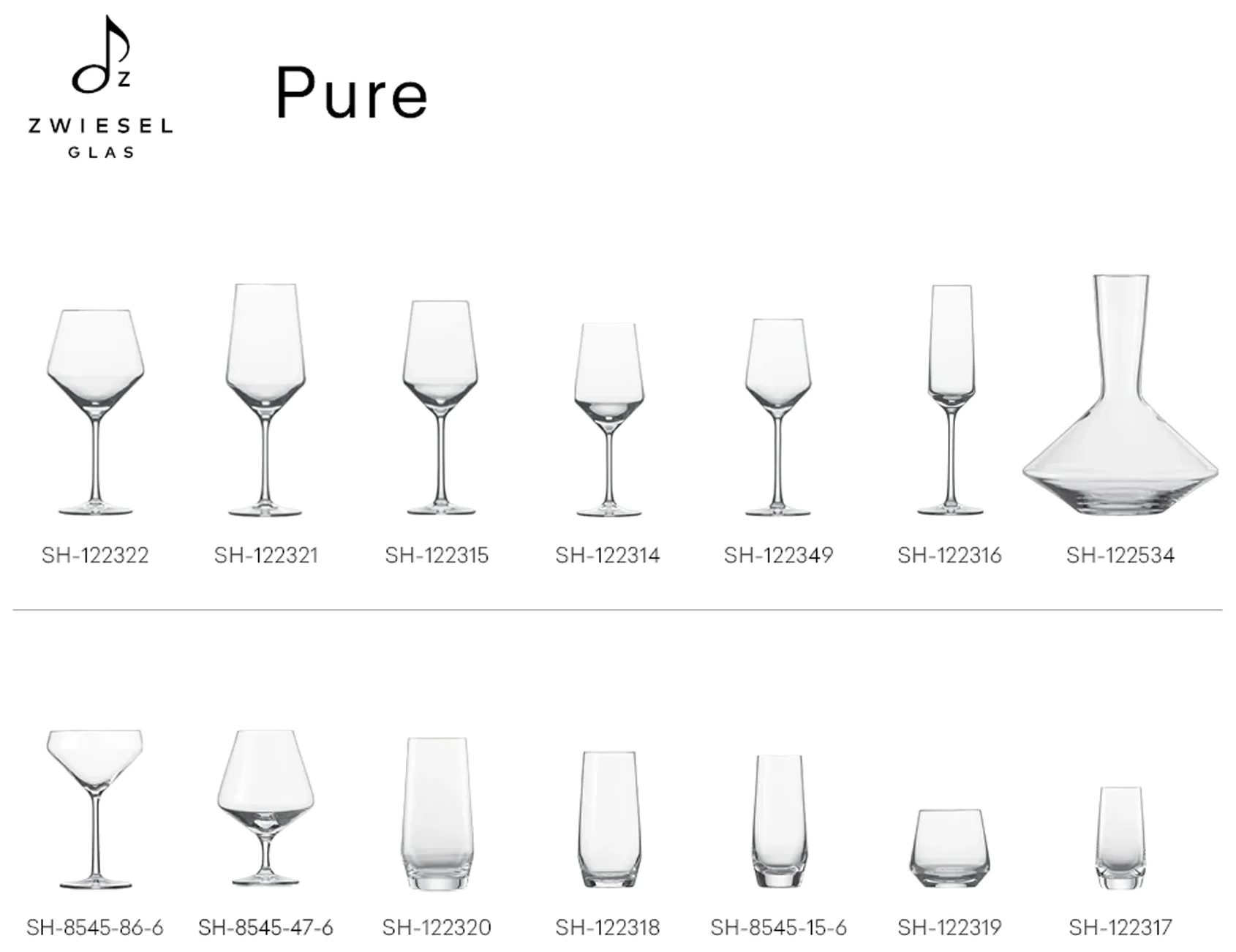 PURE Dekanter 750 ml / ZWIESEL GLAS