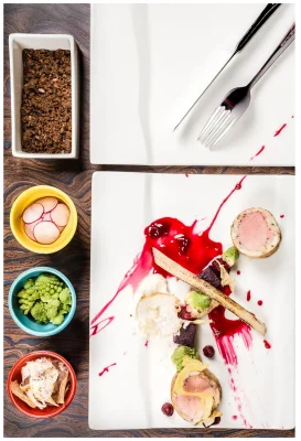 BANQUET Naczynie skośne 11 x 6 cm / RAK PORCELAIN