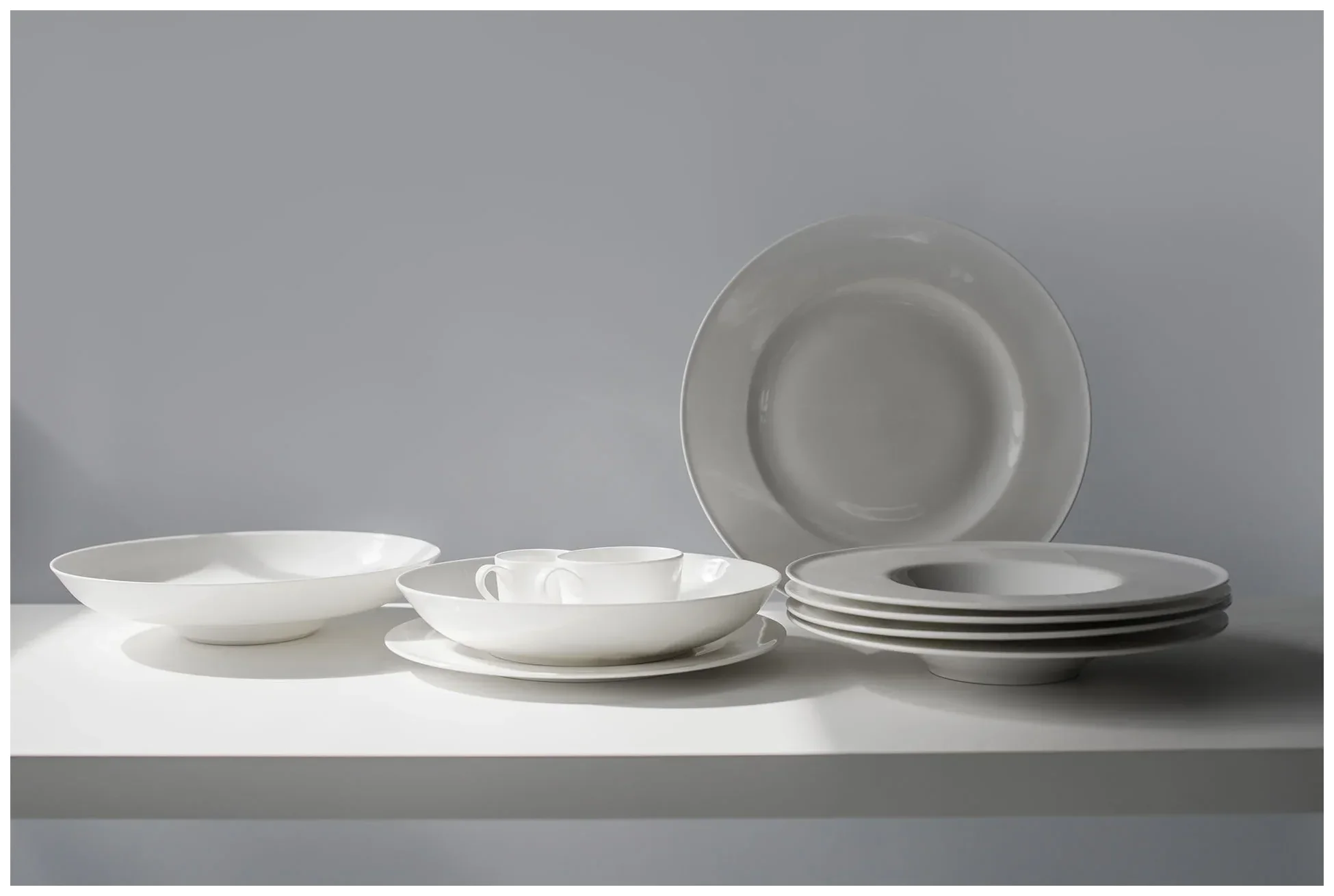 FEDRA Talerz plaski okrągły 24 cm / RAK PORCELAIN