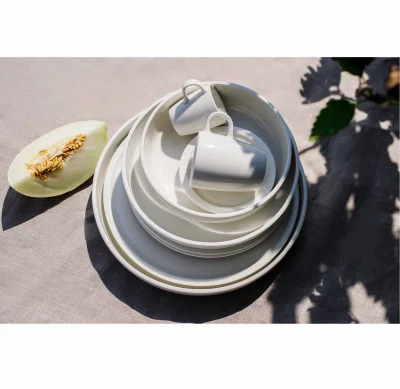 EASE RAKSTONE Filiżanka do espresso 90 ml biała / RAK PORCELAIN