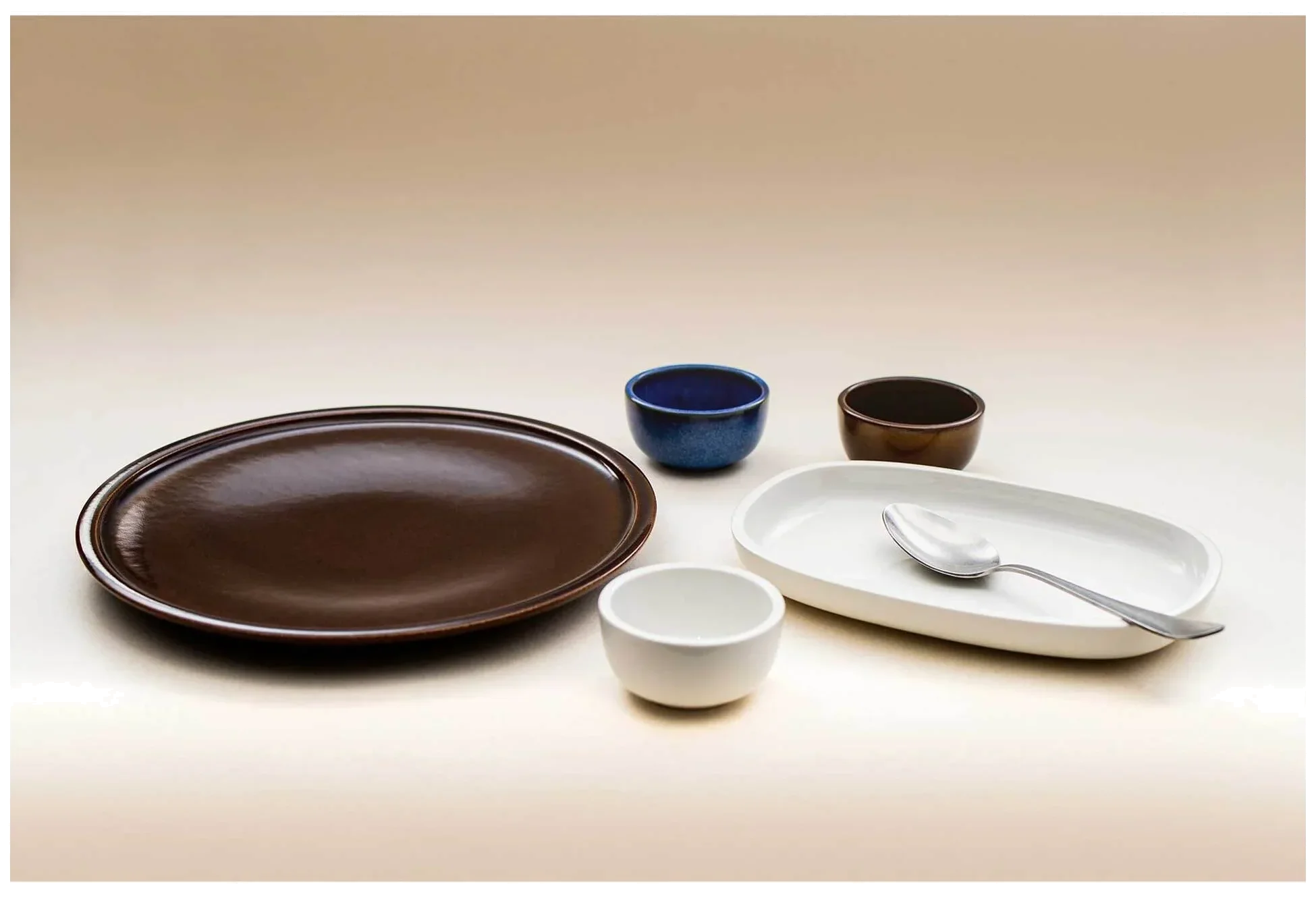 EASE RAKSTONE Miska 8 cm 100 ml bursztynowa / RAK PORCELAIN