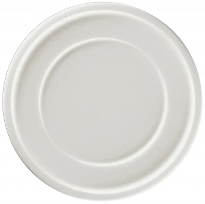 EASE RAKSTONE Talerz płaski 24 cm biały / RAK PORCELAIN