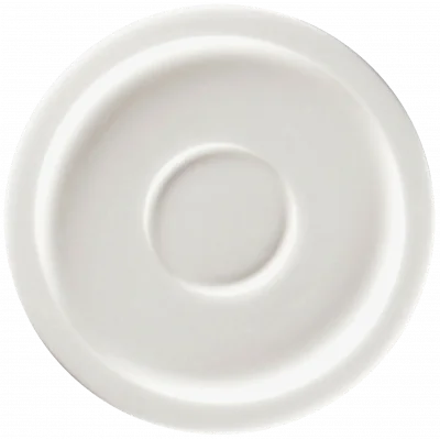 EASE RAKSTONE Spodek do espresso 13 cm biały / RAK PORCELAIN