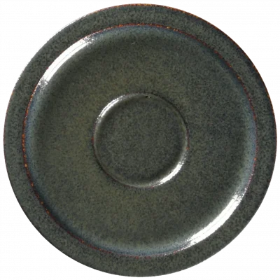 EASE RAKSTONE Spodek do espresso 13 cm wulkaniczny / RAK PORCELAIN