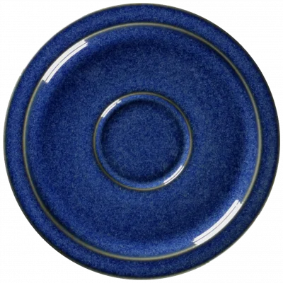 EASE RAKSTONE Spodek do espresso 13 cm kobaltowy / RAK PORCELAIN