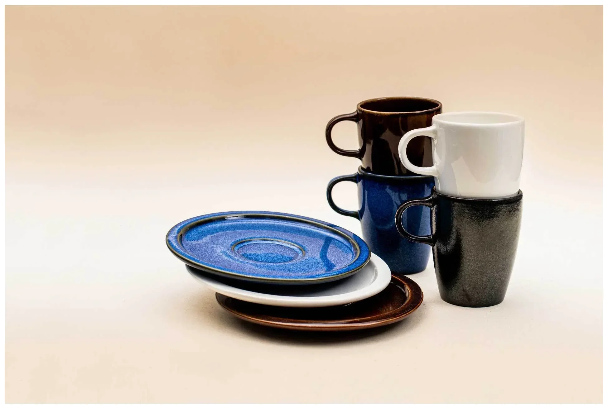 EASE RAKSTONE Spodek 16,3 cm bursztynowy / RAK PORCELAIN
