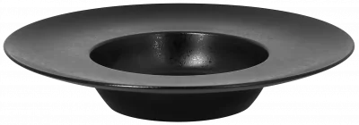 SUGGESTIONS Talerz głęboki, okrągły 29,5 cm czarny Chill / RAK PORCELAIN
