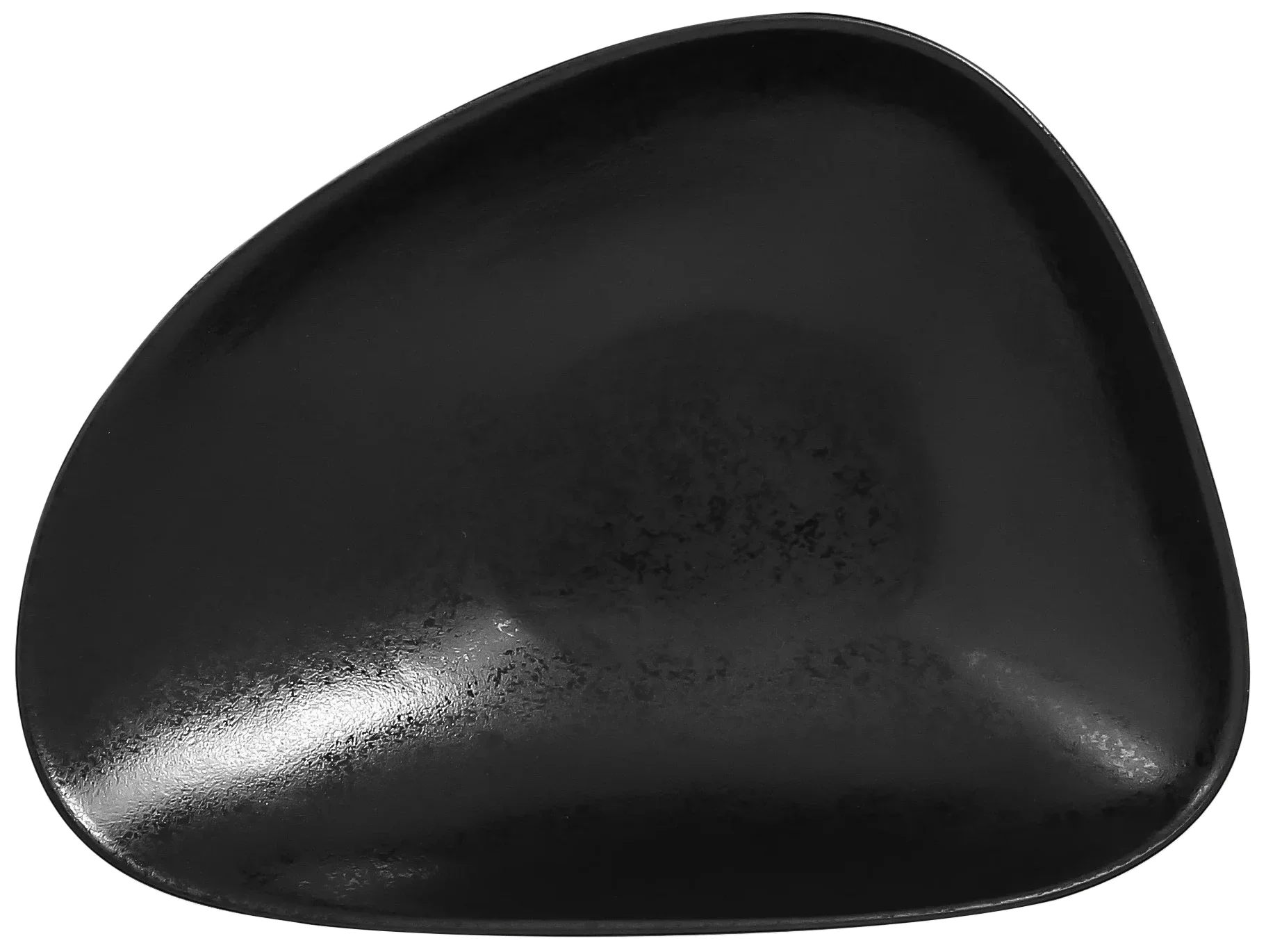 SUGGESTIONS Talerz głęboki 19 x 15 cm, czarny Shaped / RAK PORCELAIN
