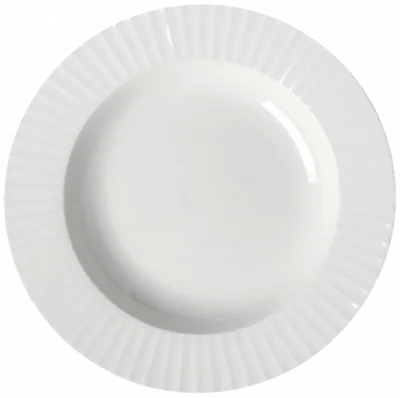 METROPOLIS Talerz głęboki 23 cm biały / RAK PORCELAIN