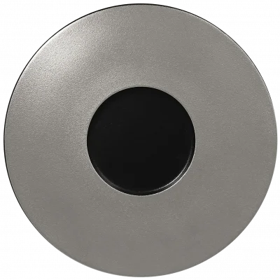 METALFUSION Talerz płaski gourmet srebrny 29 cm / RAK PORCELAIN