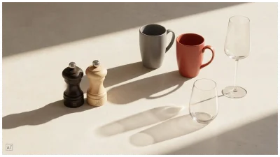 NEOFUSION Kubek 450 ml bordowy / RAK PORCELAIN