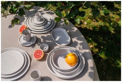EASE RAKSTONE Półmisek 23x15 cm silgranitowy / RAK PORCELAIN
