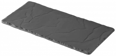 BASALT Taca prostokątna 25 x 12 cm czarny / REVOL