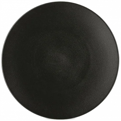 EQUINOXE Talerz płaski 28 cm czarny / REVOL