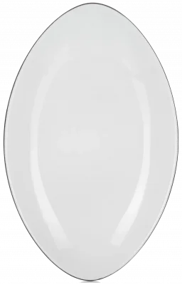 EQUINOXE Talerz owalny biały 35 x 22 cm / REVOL