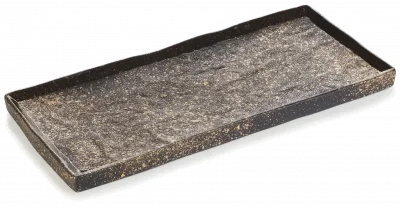 SOLSTICE Talerz Cosmic Gold 30x14 cm złoty / REVOL