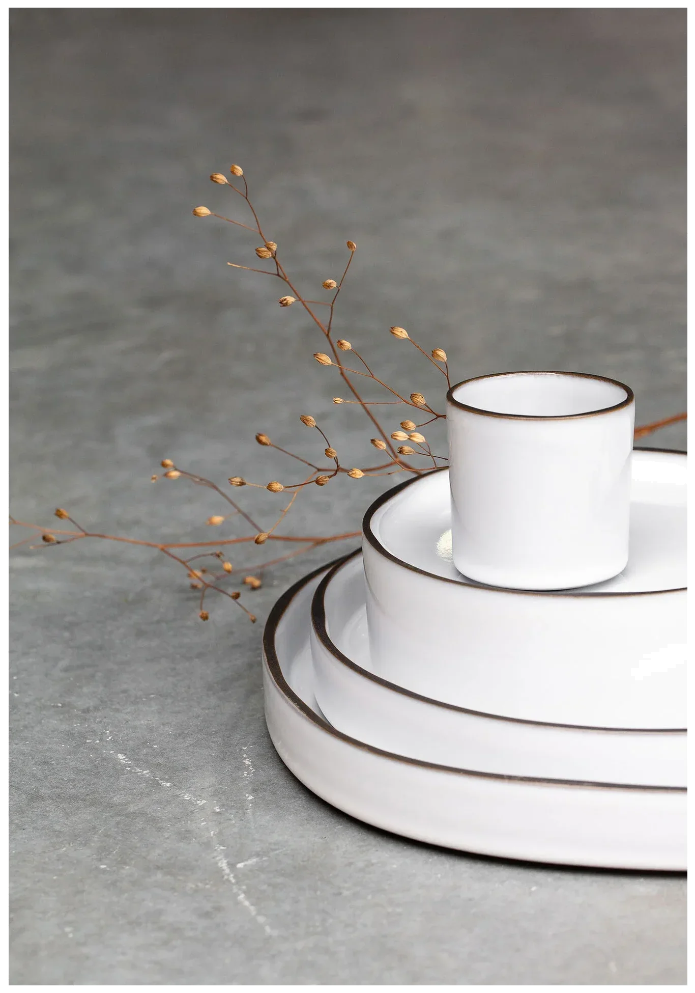 CARACTERE Filiżanka do espresso 80 ml Biała Chmura / REVOL