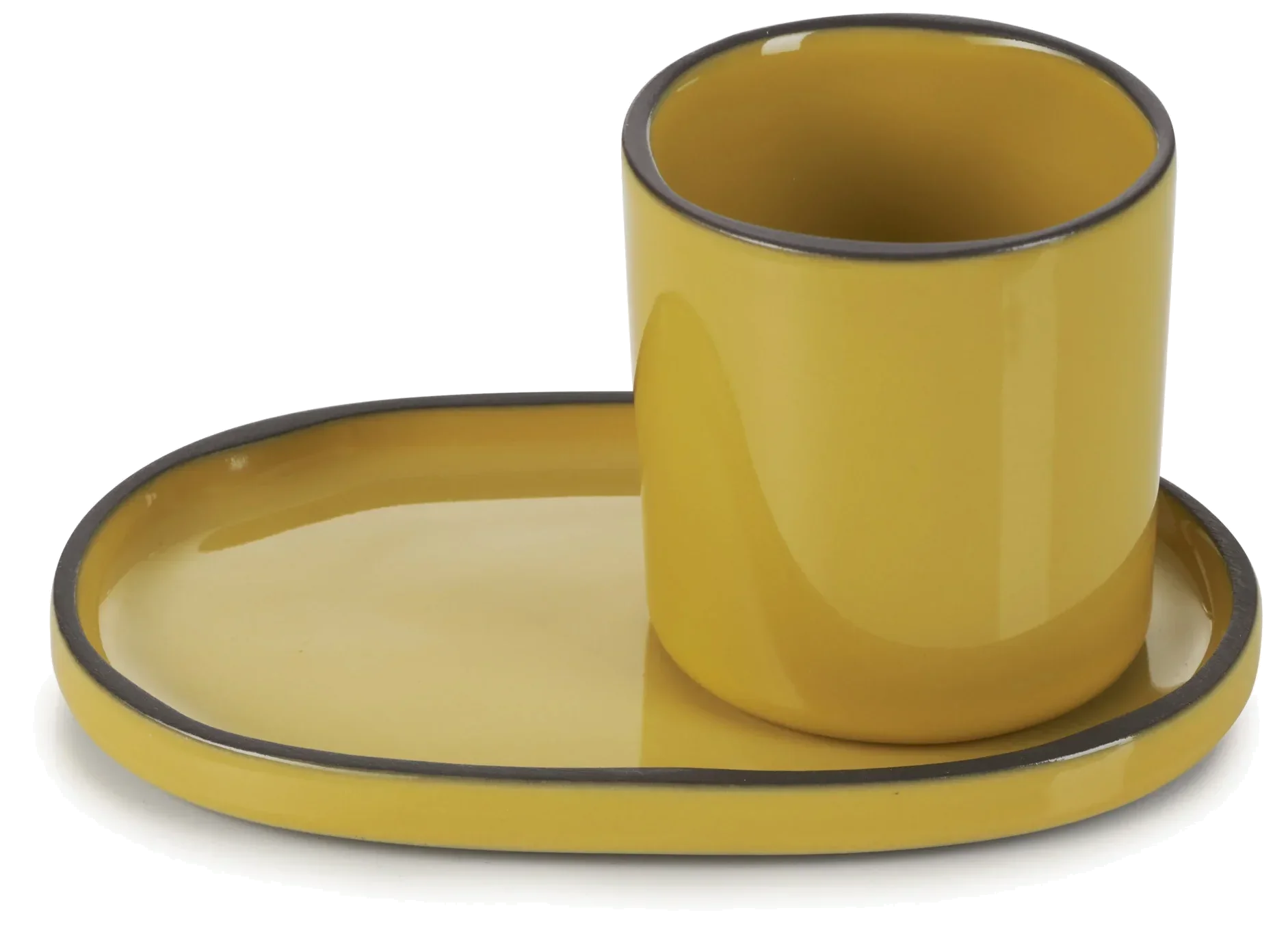 CARACTERE Filiżanka do espresso 80 ml Kurkuma / REVOL