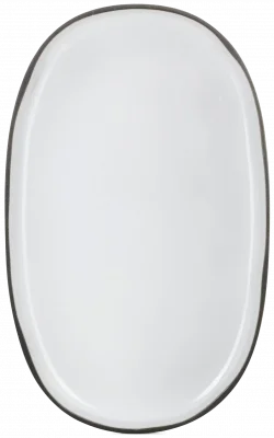 CARACTERE Półmisek 35,5 x 21,8 cm Biała Chmura / REVOL
