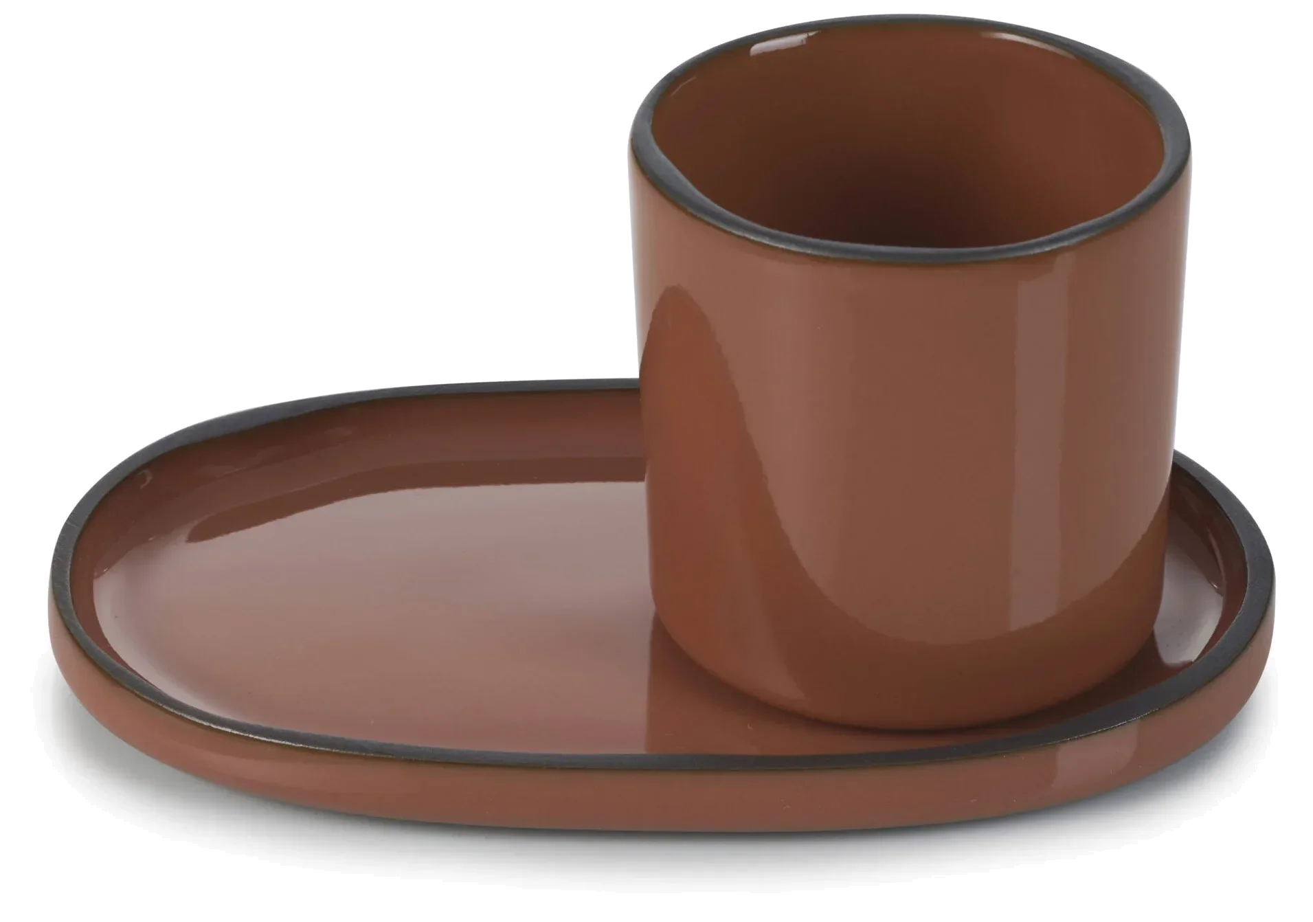 CARACTERE Spodek 13 x 8 cm Cynamon / REVOL