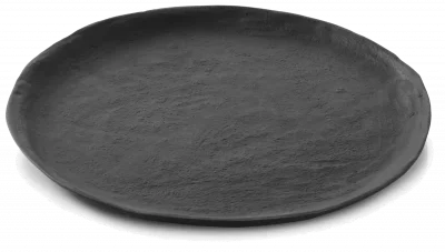 Yli Talerz płaski 22 cm czarny / REVOL
