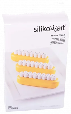 KIT POP ÉCLAIR Zestaw dwóch form, eklerki / SILIKOMART