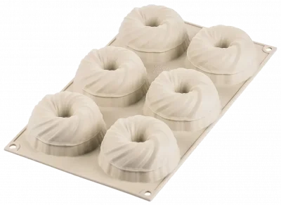 MINI INTRECCIO Forma silikonowa, gniazdo małe / SILIKOMART