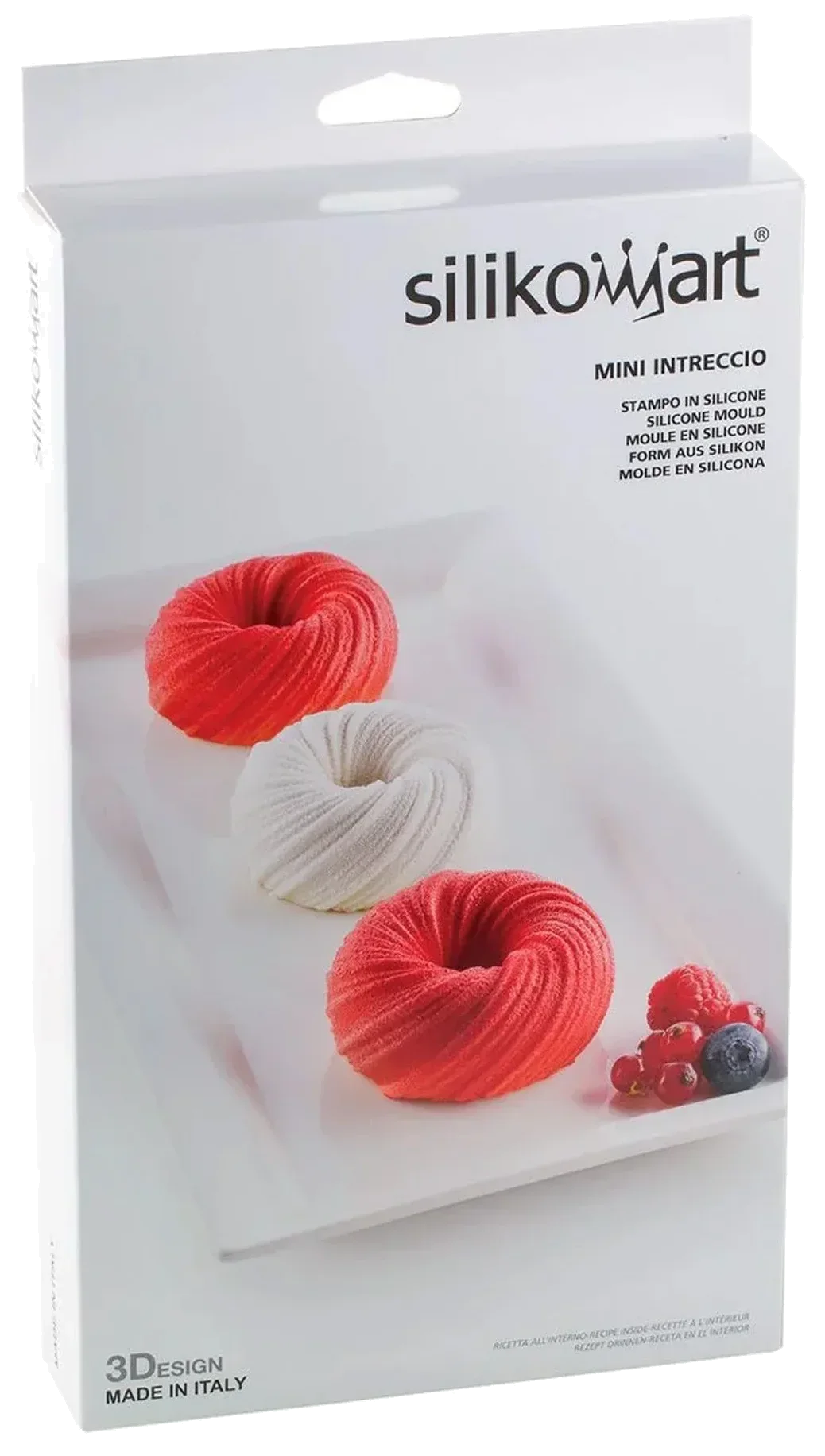 MINI INTRECCIO Forma silikonowa, gniazdo małe / SILIKOMART