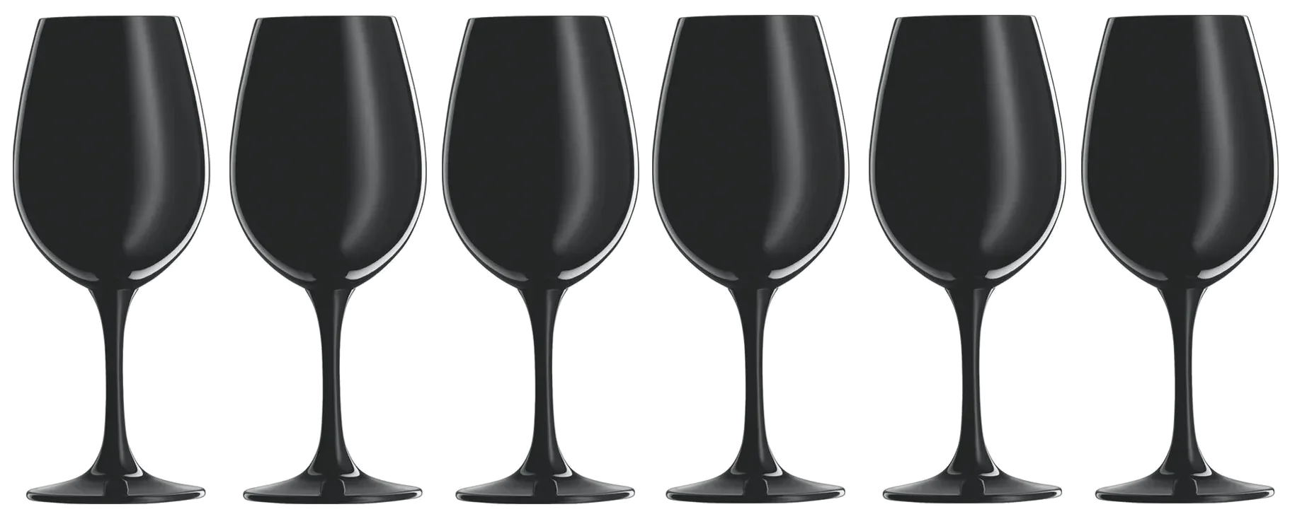 WINE TASTING Kieliszek degustacyjny do wina czarny 299 ml, kpl. 6 szt. / SCHOTT ZWIESEL