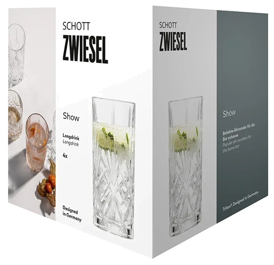 SHOW Szklanka 368 ml, kpl. 4 szt / SCHOTT ZWIESEL