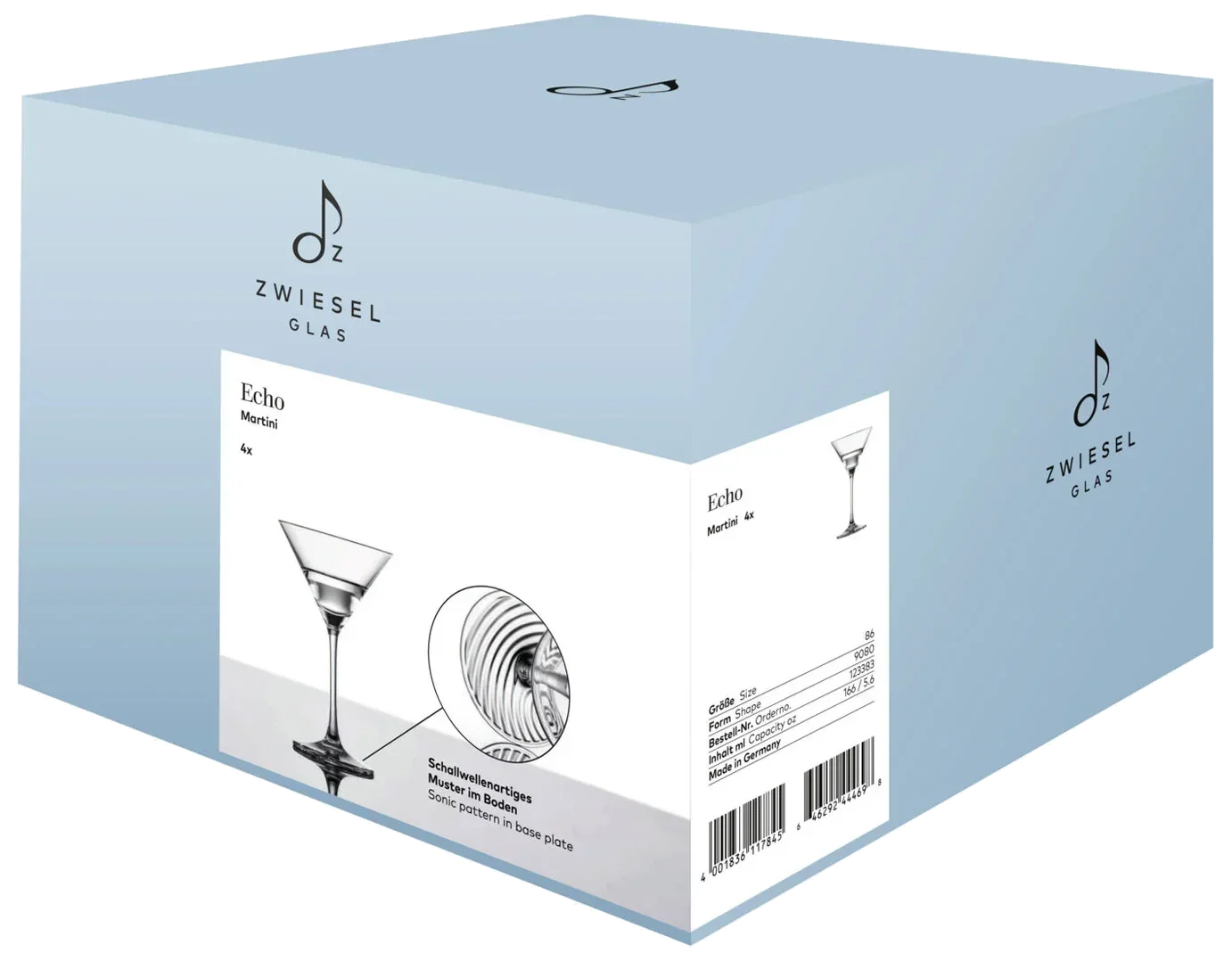 ECHO Kieliszek do Martini 166 ml, kpl. 4 szt. / ZWIESEL GLAS