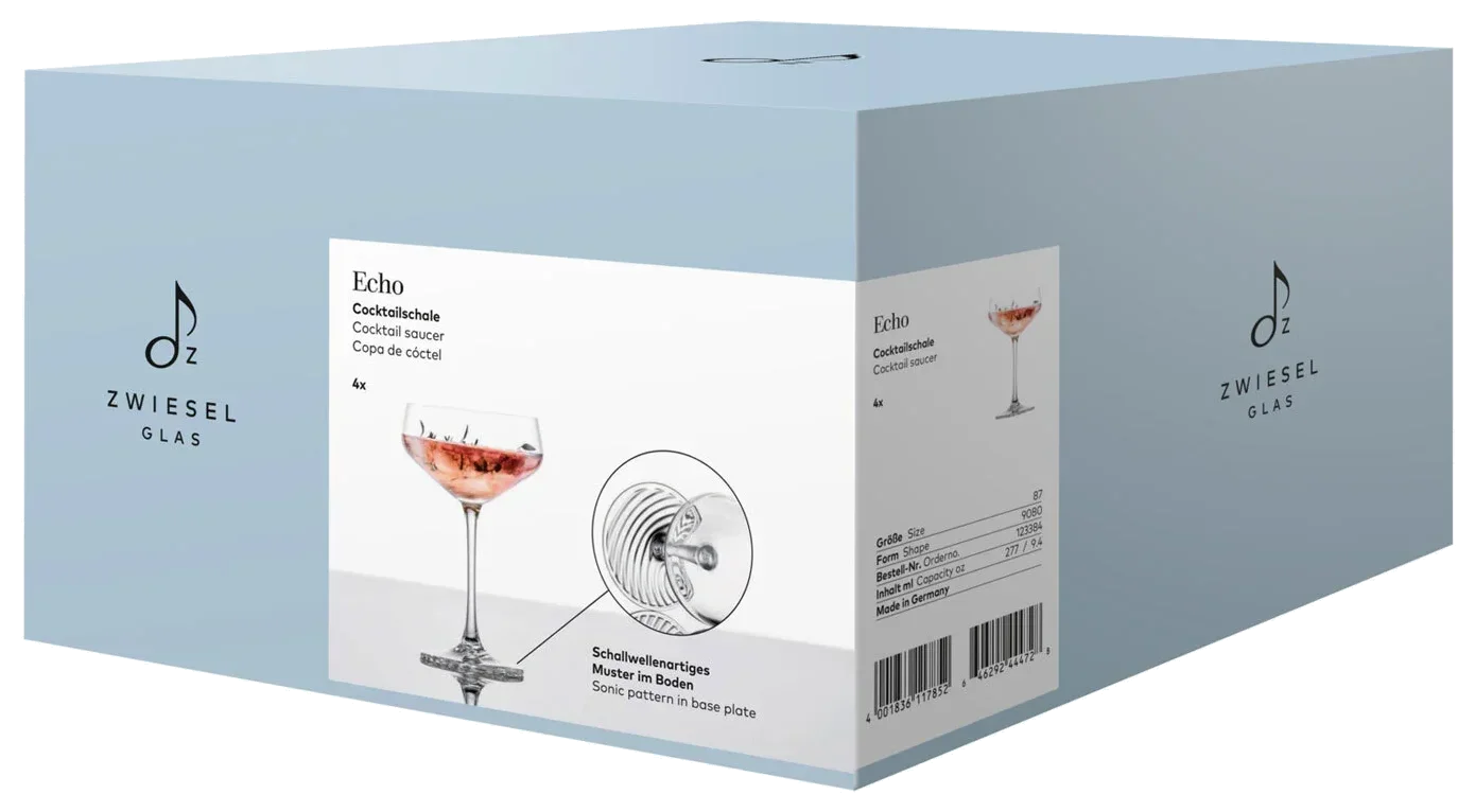 ECHO Kieliszek do koktajli 277 ml, kpl. 4 szt. / ZWIESEL GLAS