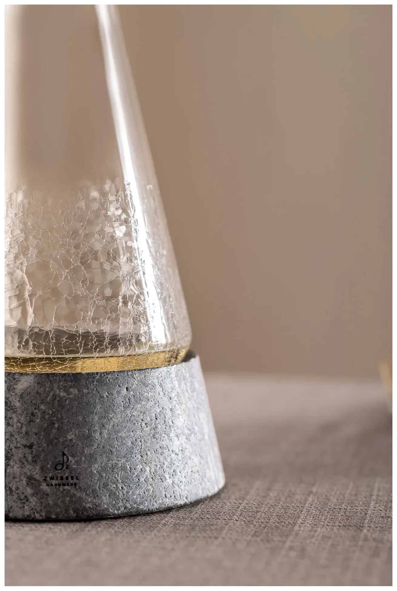 SYMBIOSIS Dekanter z kamienną podstawą 750 ml / ZWIESEL HANDMADE