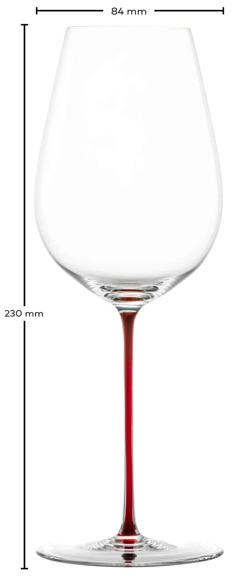ZWIESEL GLAS Kieliszek do wina białego ENOTECA COLORS czerwony 415 ml, 1szt.