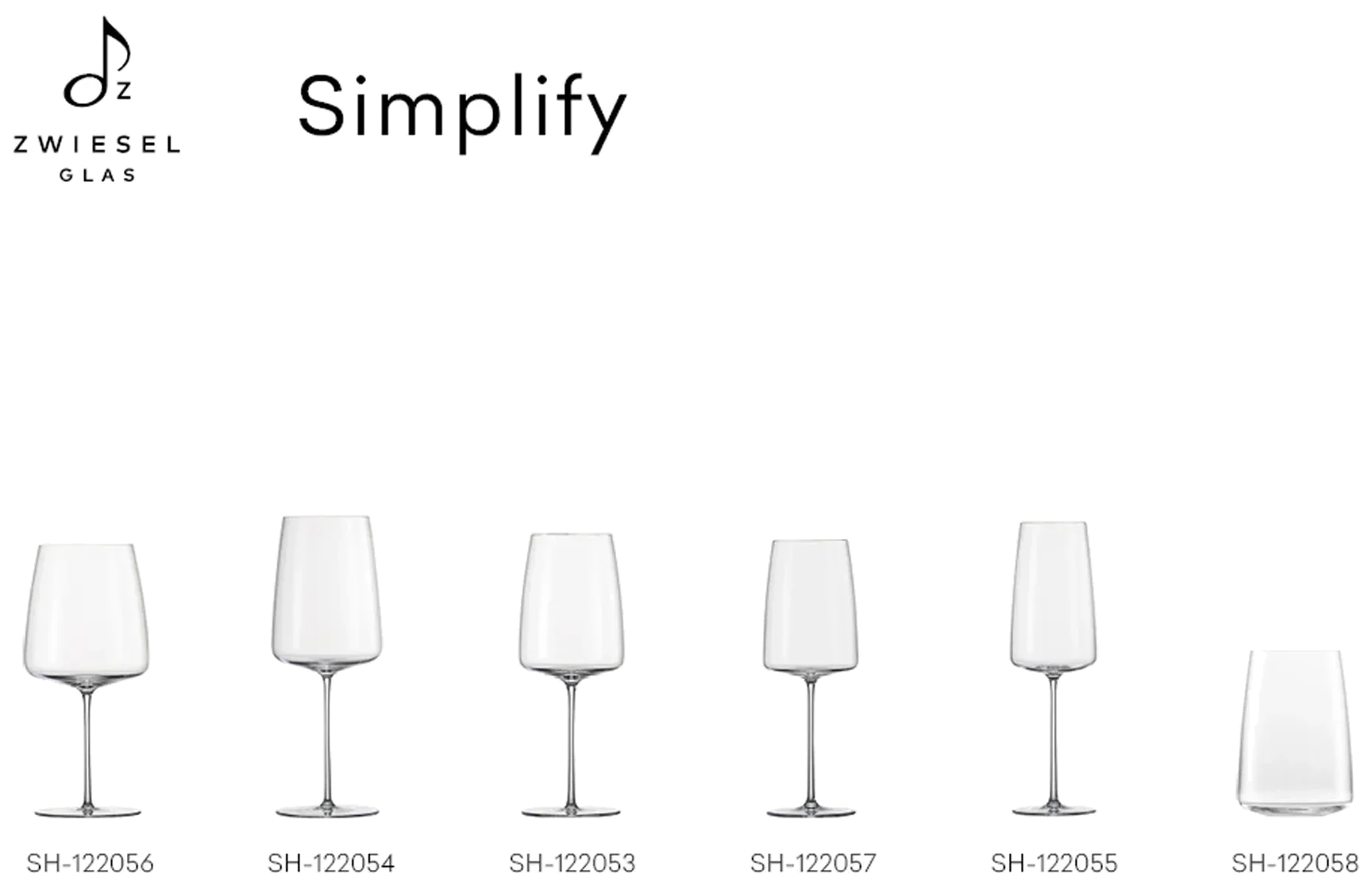 SIMPLIFY Kieliszek Fruity & Delicate 555 ml, kpl. 2 szt.  / ZWIESEL HANDMADE