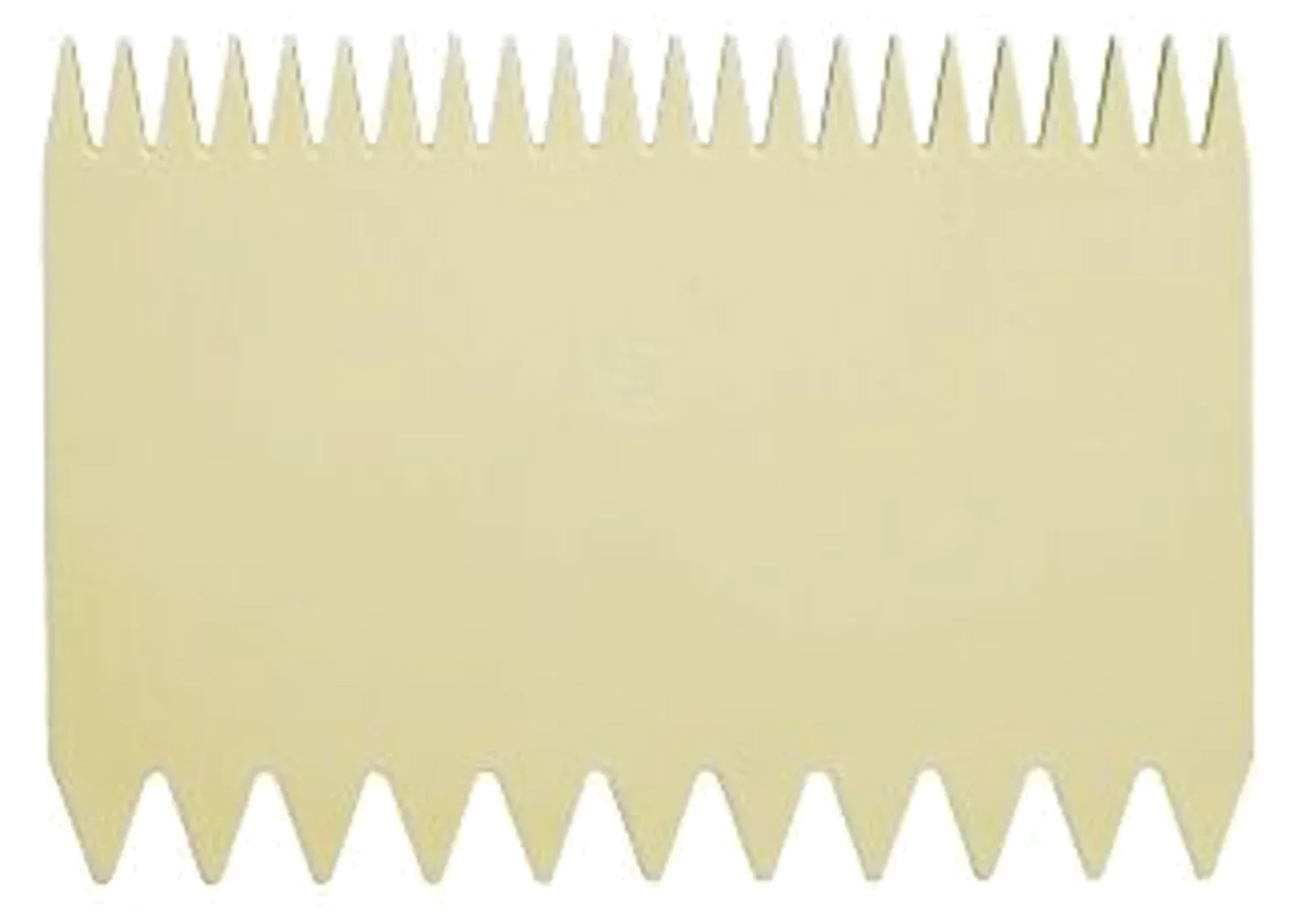 Skrobka ząbkowana 11.6x7.8 cm