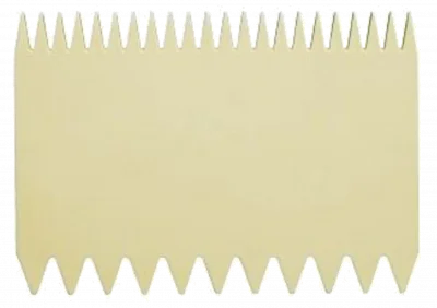 Skrobka ząbkowana 11.6x7.8 cm