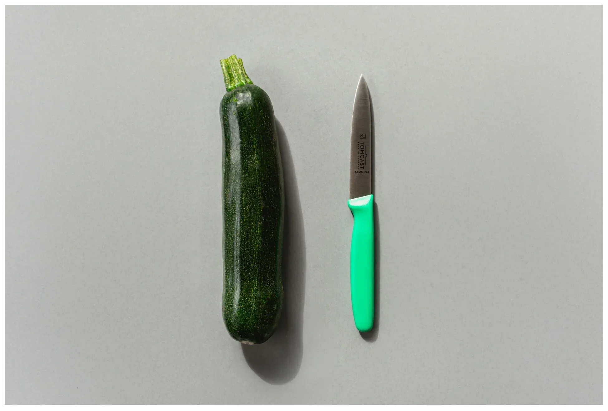 TOMGAST Nóż uniwersalny zielony dł. 10 cm