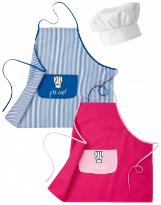 KID-PACK Fartuch dziecięcy, niebieski / ROBUR